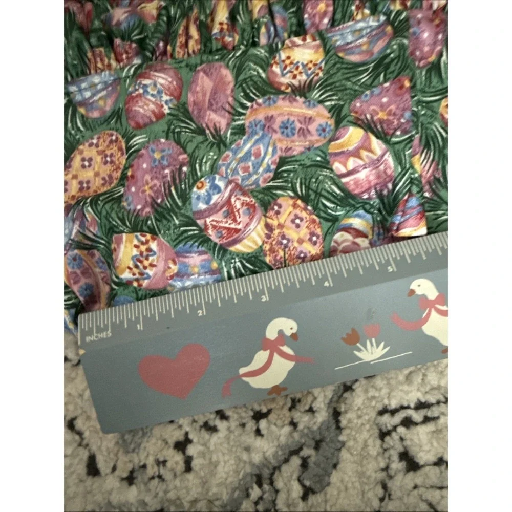 Longaberger 1996 Easter Basket Liner - Easter Egg Square